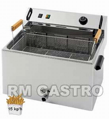 Fritéza el. 16 l. FE 30 s výpustí
